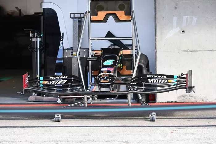 Mercedes technical detail