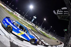 Race winner Justin Allgaier, JR Motorsports, Chevrolet Camaro