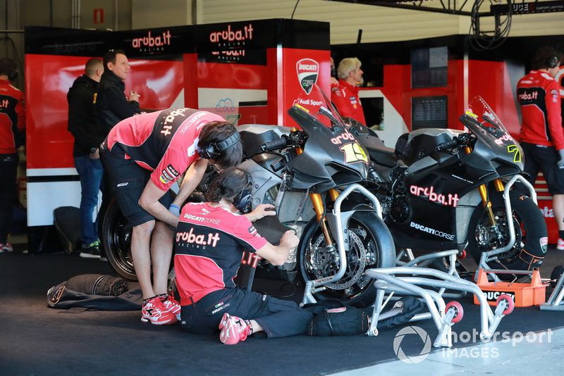 La moto d'Álvaro Bautista (Aruba.it Racing-Ducati SBK Team)