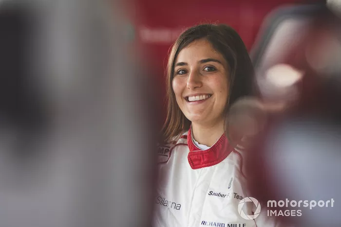 Tatiana Calderón, Sauber piloto de prueba