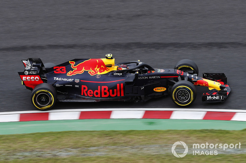 Max Verstappen in der Saison 2018