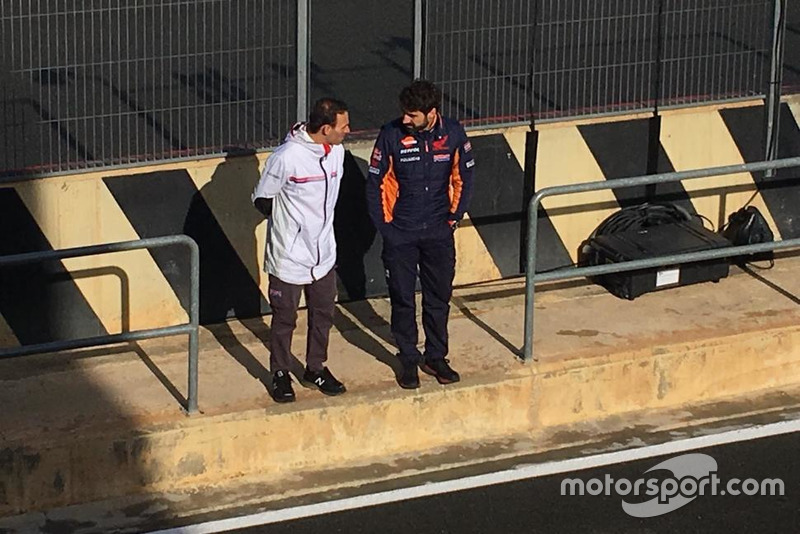 Alberto Puig, Team Manager Repsol Honda, Santi Hernández