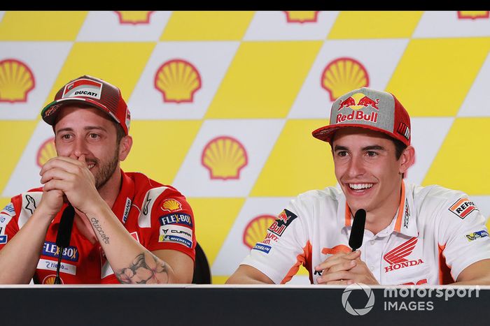 Andrea Dovizioso, Ducati Team, Marc Marquez, Repsol Honda Team