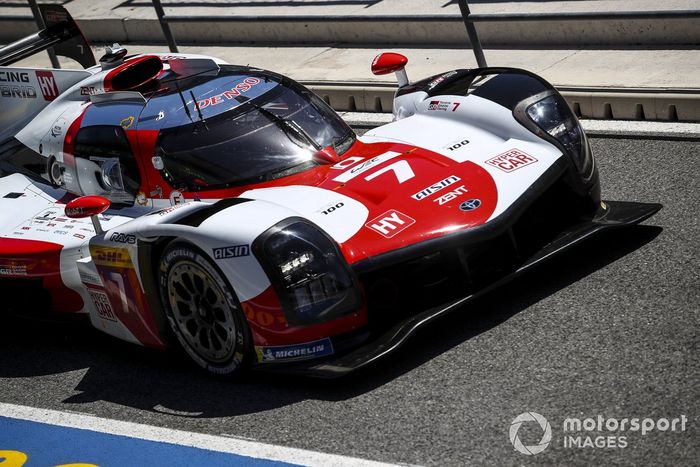 #7 Toyota Gazoo Racing Toyota GR010 - Hybrid: Mike Conway, Kamui Kobayashi, Jose Maria Lopez 