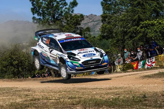 Gus Greensmith, Stuart Loudon, M-Sport Ford WRT Ford Fiesta WRC