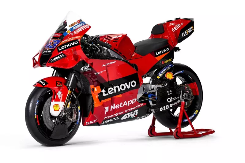 La Ducati Desmosedici GP22 de Jack Miller