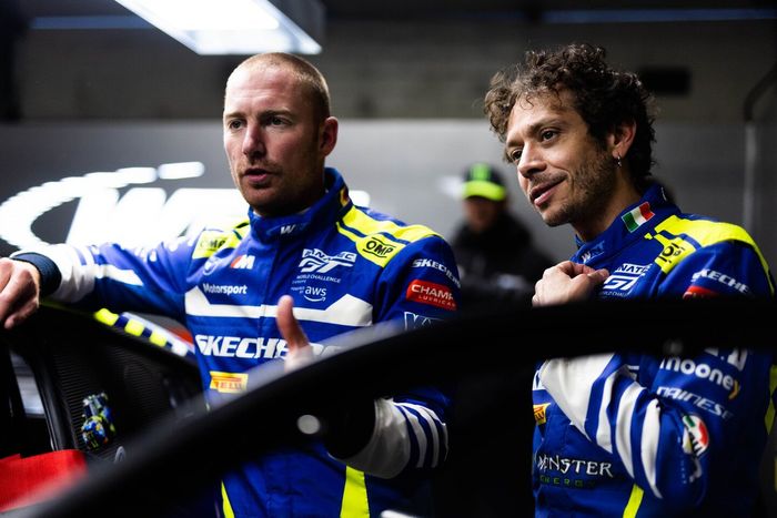 #46 Team WRT, BMW M4 GT3: Valentino Rossi, Maxime Martin 