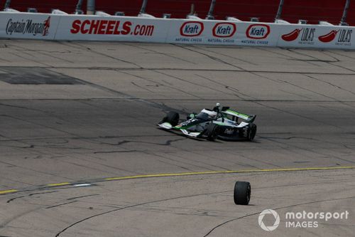 Neumático abandonado