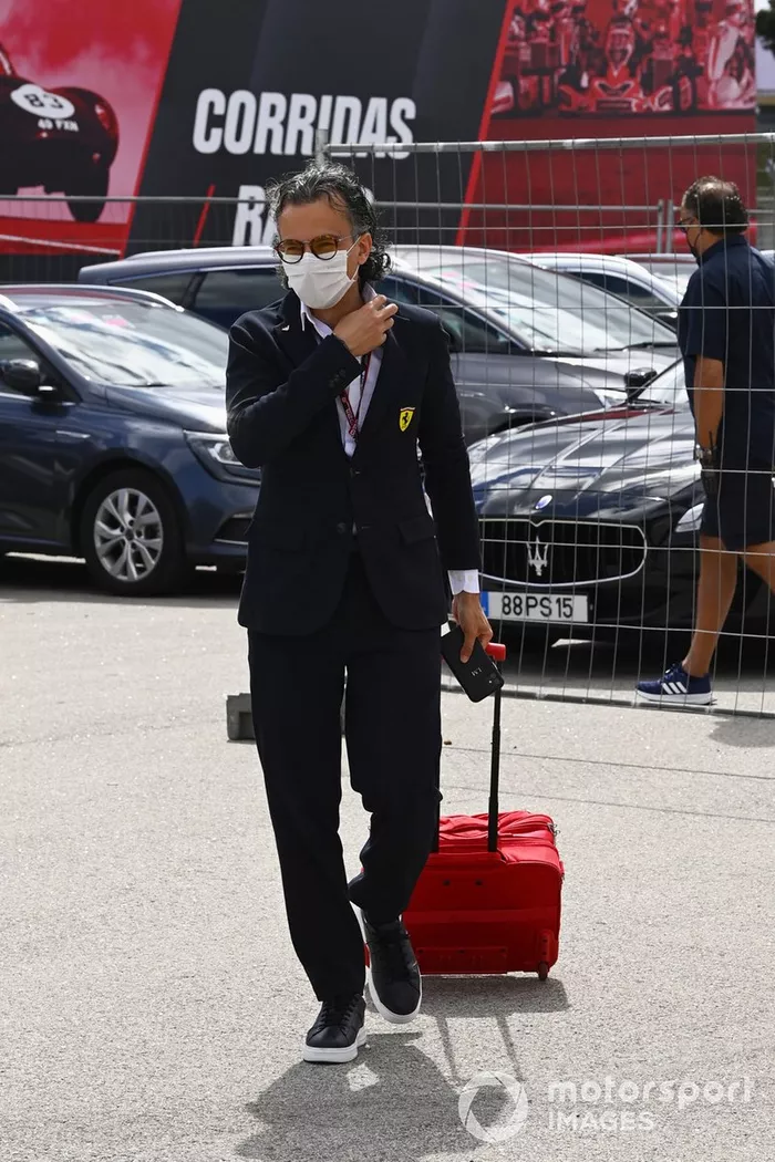 Laurent Mekies, director de carreras de Ferrari