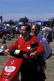 Jean Todt, Ferrari. Bernie Ecclestone