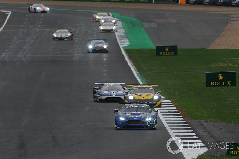 #90 TF Sport Aston Martin Vantage: Salih Yoluc, Jonny Adam, Charles Eastwood  