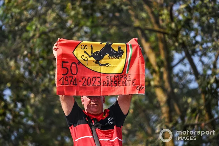 Un fan de Ferrari