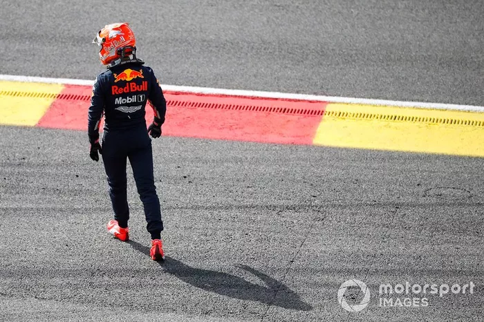 Max Verstappen, Red Bull Racing RB15 after his crashes on the opening lap