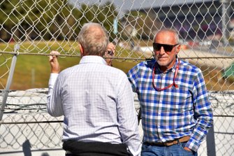 Dr Helmut Marko, Red Bull Motorsport Consultant and Dietrich Mateschitz, CEO and Founder of Red Bull