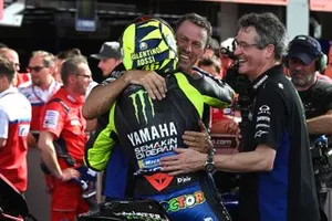 Deuxième place de Valentino Rossi, Yamaha Factory Racing