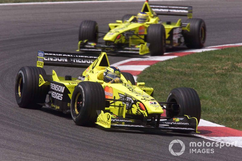 Heinz-Harald Frentzen, Jordan-Mugen Honda EJ10 voor Jarno Trulli, Jordan-Mugen Honda EJ10 