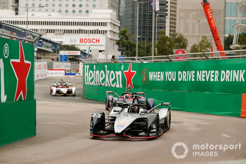 Sébastien Buemi, Nissan e.Dams, Nissan IMO1 Robin Frijns, Envision Virgin Racing, Audi e-tron FE05