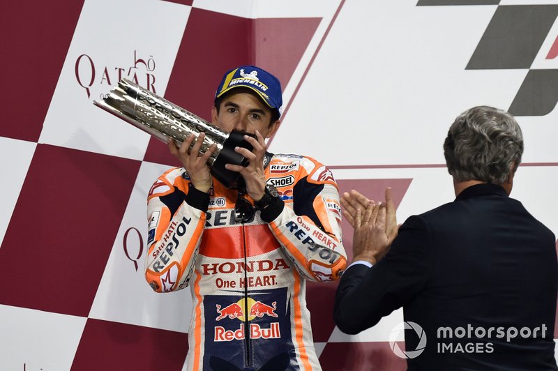 Podium: Marc Marquez, Repsol Honda Team