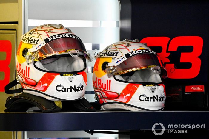 Cascos de Max Verstappen, Red Bull Racing