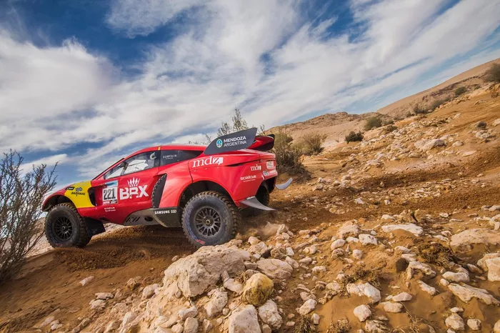 #211 Bahrain Raid Xtreme Prodrive: Sebastien Loeb, Fabian Lurquin