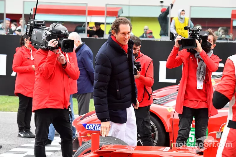 John Elkann, Presidente Ferrari 