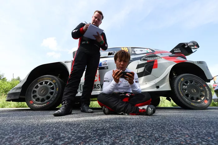 Takamoto Katsuta, Aaron Johnston, Toyota Gazoo Racing WRT Toyota GR Yaris Rally1