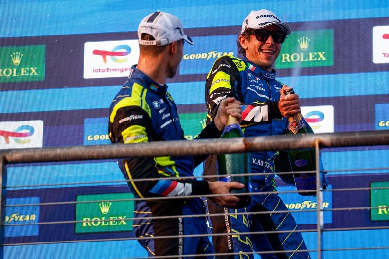 #46 Team WRT BMW M4 LMGT3: Ahmad Al Harthy, Valentino Rossi, Kelvin Van Der Linde