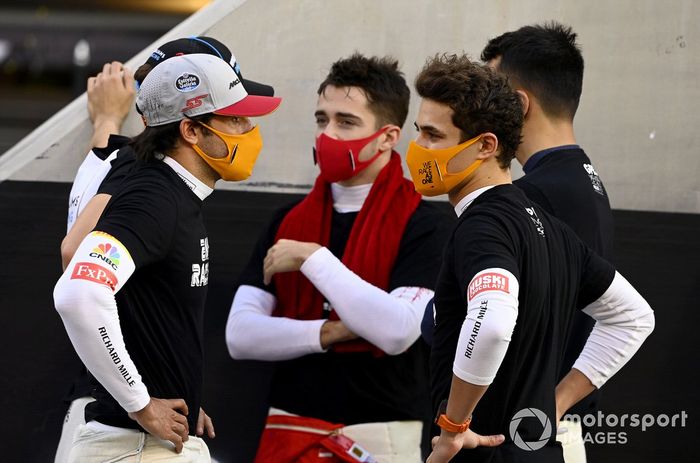 Carlos Sainz Jr., McLaren, Lando Norris, McLaren