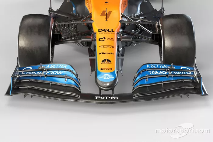 McLaren MCL35M front detail