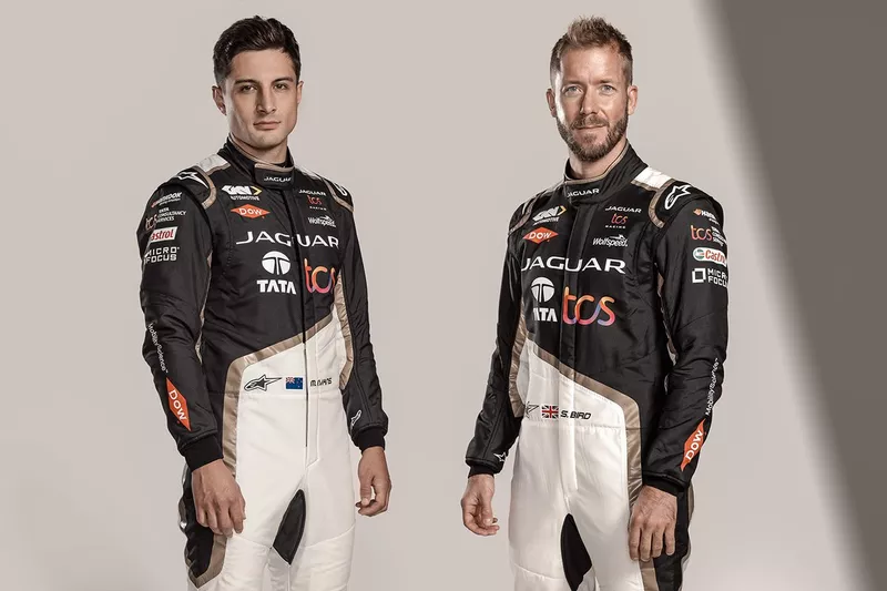 Mitch Evans, Jaguar TCS Racing, Sam Bird, Jaguar TCS Racing