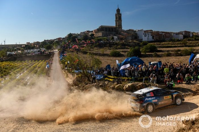 Elfyn Evans, Scott Martin, M-Sport Ford WRT Ford Fiesta WRC