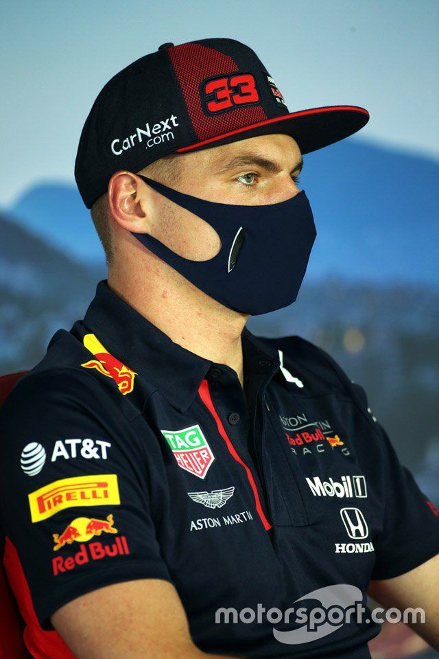 Max Verstappen, Red Bull Racing en la conferencia de prensa