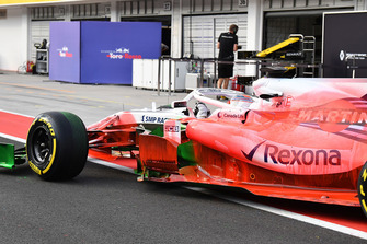 Robert Kubica, Williams FW41, con vernice aerodinamica sull'intera monoposto
