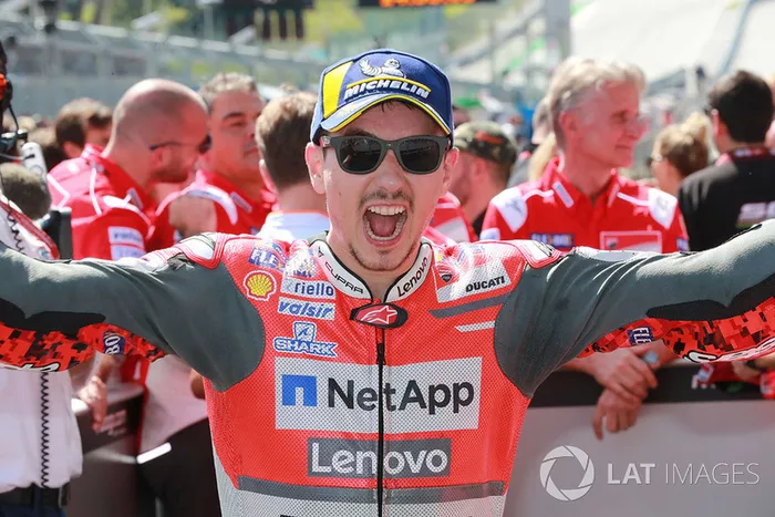 Ganador Jorge Lorenzo, Ducati Team