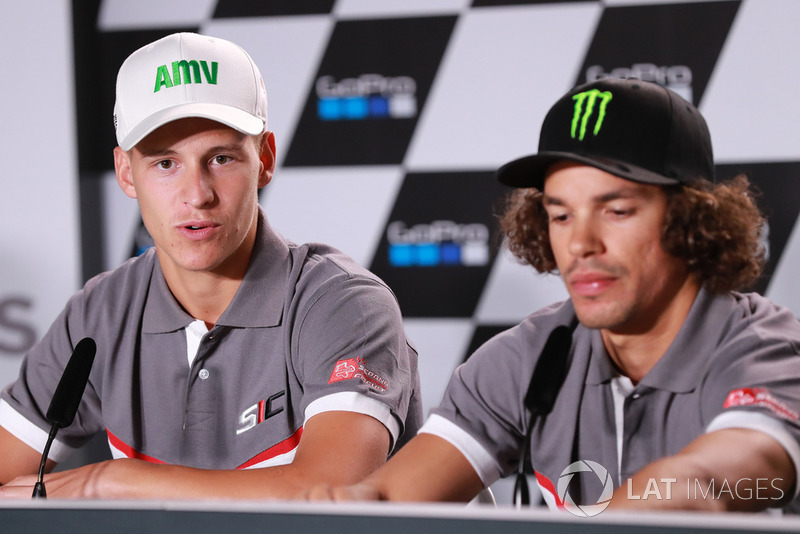 Fabio Quartararo and Franco Morbidelli, Petronas Yamaha Sepang Racing