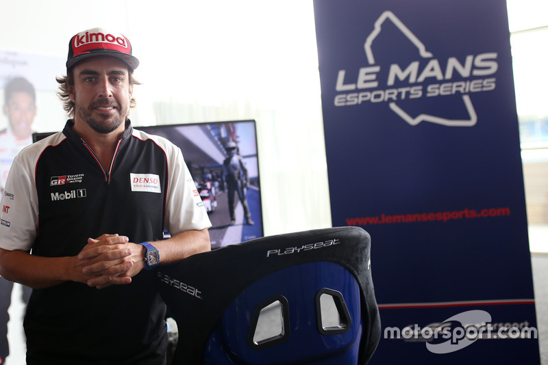 Presentación Le Mans eSports con Fernando Alonso