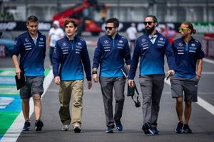 Franco Colapinto, Williams Racing, recorre la pista