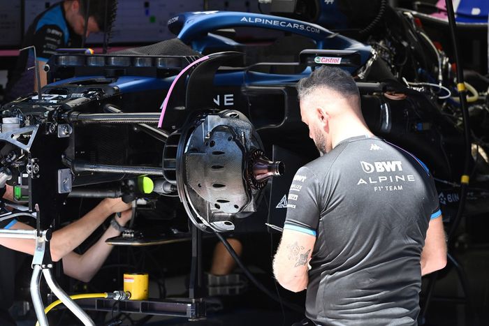 Alpine A523 detalles técnicos