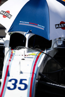 The car of Sergey Sirotkin, Williams Racing