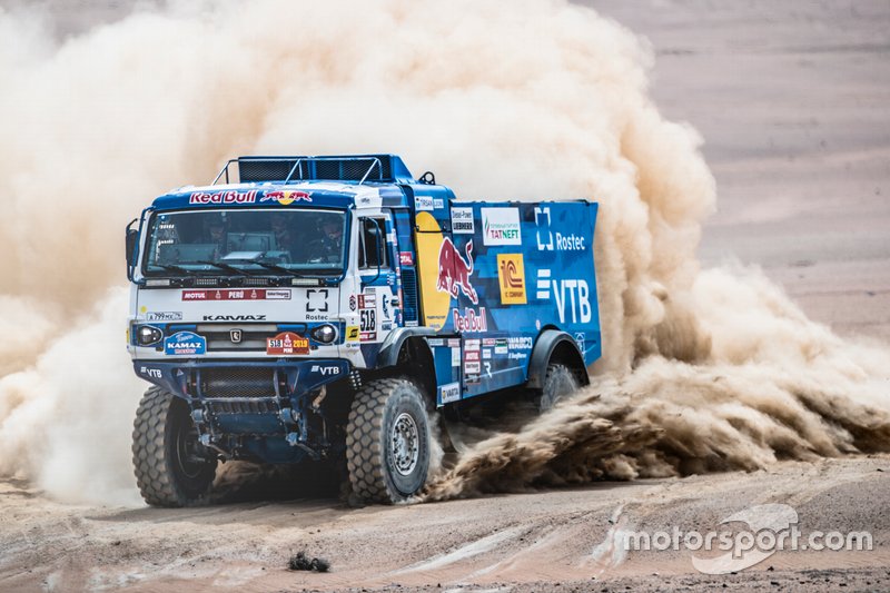 #518 Team Kamaz Master: Andrey Karginov, Igor Leonov, Andrey Mokeev