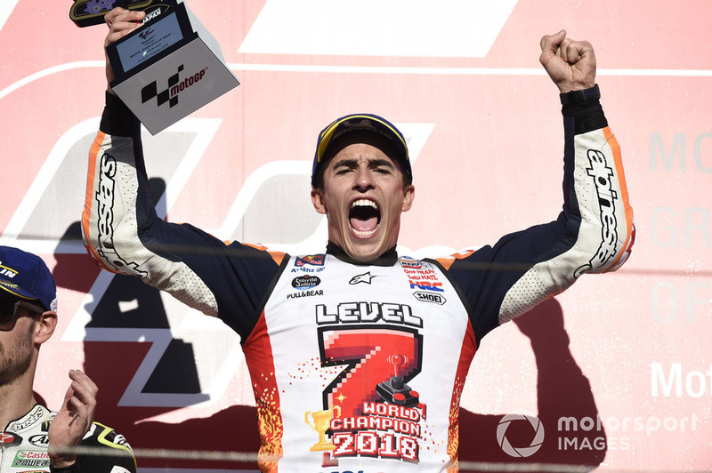 MotoGP-Weltmesiter 2018: Marc Marquez, Repsol Honda Team