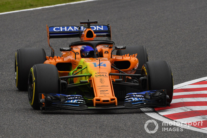 Prueba con pintura del McLaren MCL33
