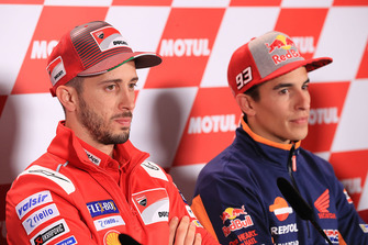 Andrea Dovizioso, Ducati Team, Marc Marquez, Repsol Honda Team