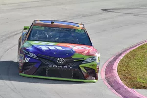 Kyle Busch, Joe Gibbs Racing, Toyota Camry M&M's Halloween