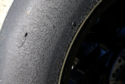 Llanta Michelin usada