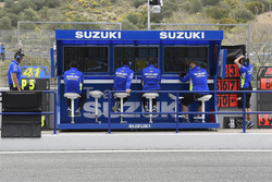 Піт-вол команди Suzuki MotoGP