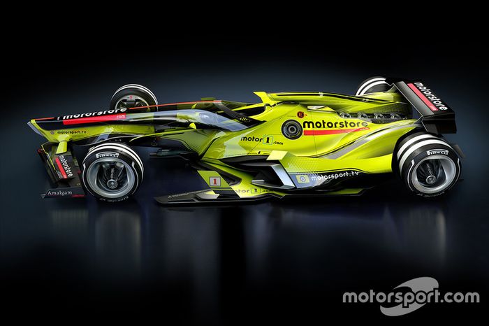 O carro da F1 de 2030