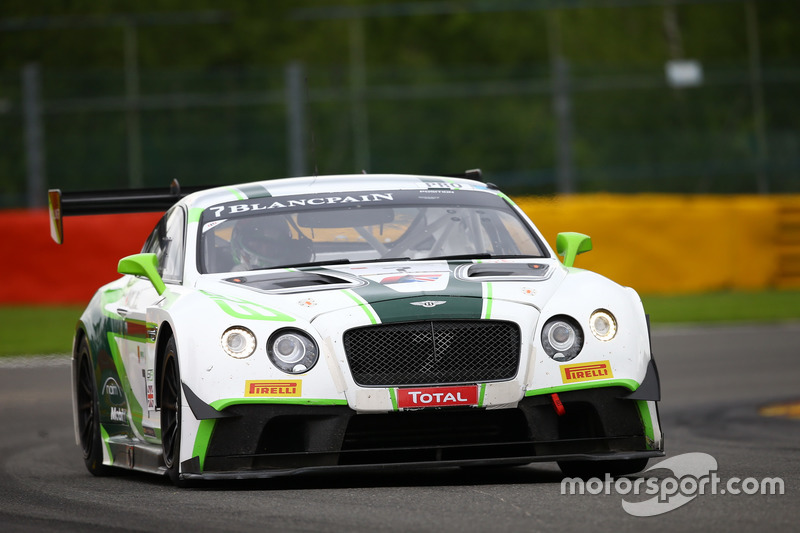 #7 Bentley Team M-Sport, Bentley Continental GT3: Guy Smith, Vincent Abril, Steven Kane