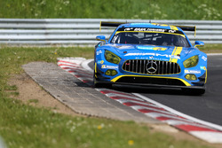 #9 AMG-Team Black Falcon, Mercedes AMG GT3: Hubert Haupt, Yelmer Buurman, Maro Engel, Dirk Müller