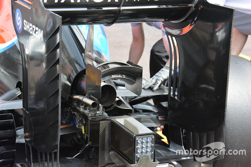 Manor Racing MRT05 rear detail